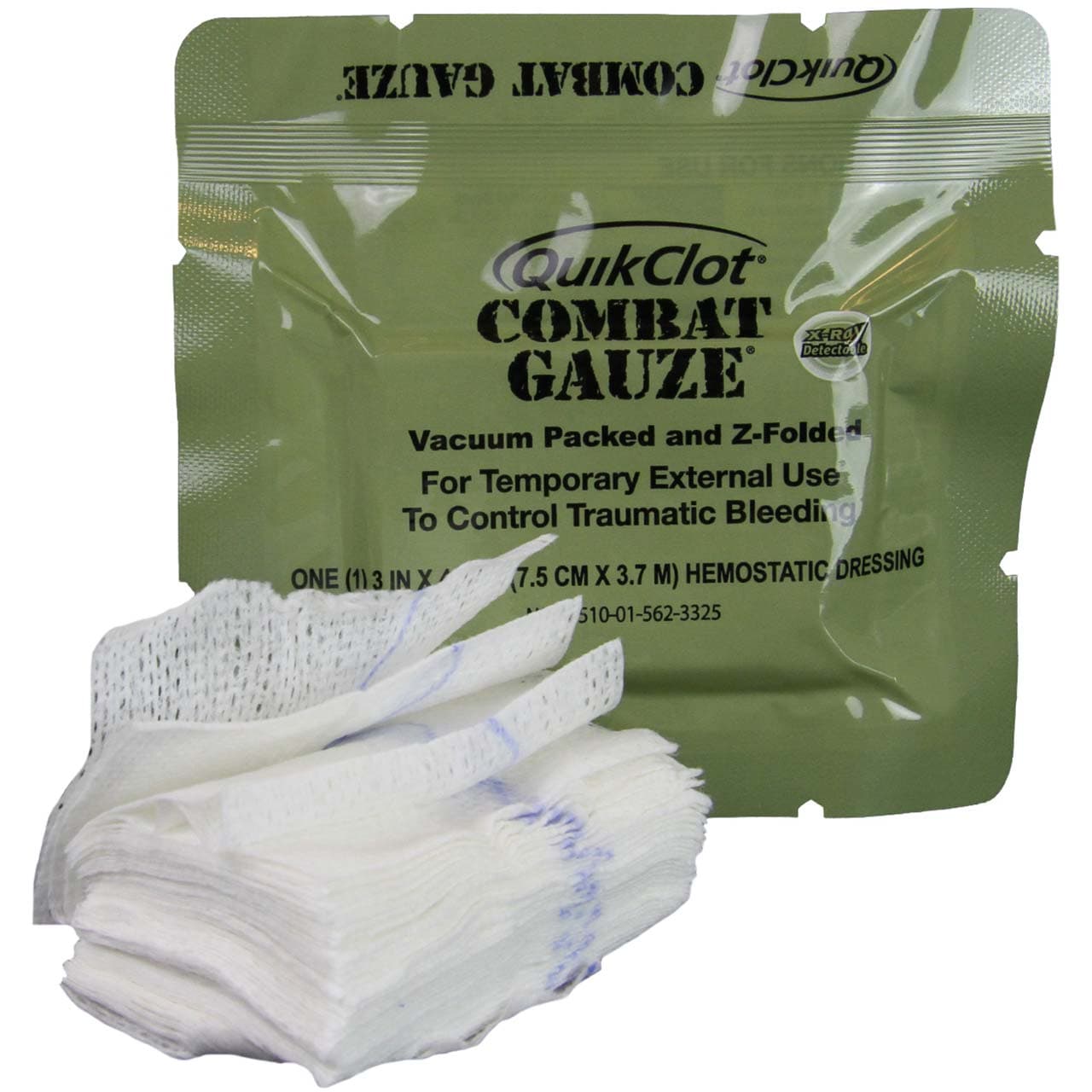 QuikClot Combat Gauze ×3